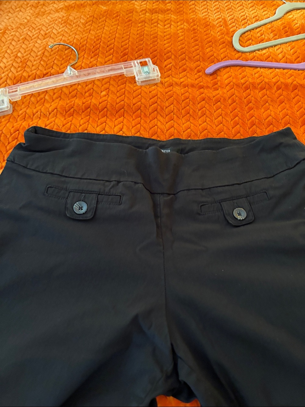 Style & Co. Black Pull-On Dress Pants